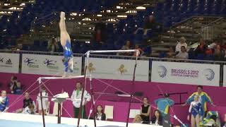 Ukraines Bars Specialist Natalia Kononenko L Gymnast