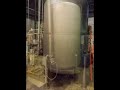 2000 Ward Stainless Steel Carbon Filter Tank - For Sale