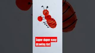 Simple Easy Drawing Ant For Kids