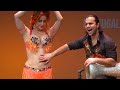 Oxana Bazaeva and Artem Uzunov belly dance drums | Darbuka Tabla solo