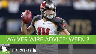 Fantasy Football Waiver Wire: Ranking The Top QBs, RBs, & WRs To Target In NFL Week 3