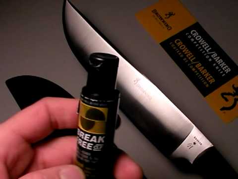 Crowell/Barker Browning knife: Collectible Chopper