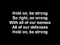 hold on lyrics