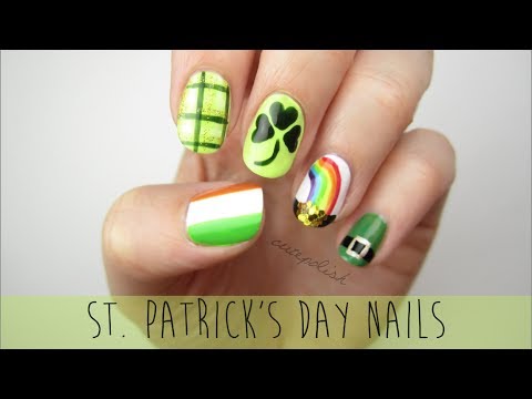 Nail Art for St. Patrick's Day: A Mini Guide! - YouTube