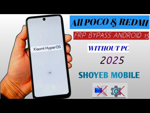 Xiaomi Android 15 FRP Bypass: No PC Required! Xiaomi Android 15 FRP Bypass: No PC Required!