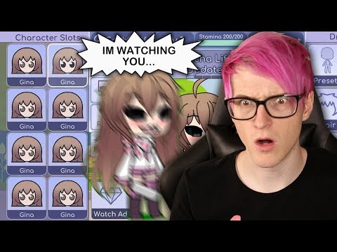 GINA IS WATCHING | CREEPY Gacha life glitch...
