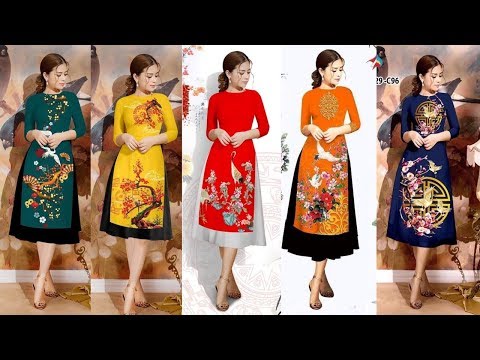 Những mẫu Áo Dài Cách Tân ĐẸP Nhất 2019 Hiện Nay