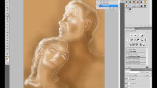 Starcraft Ii Fanart - Sarah Kerrigan & Jim Raynor Quick Sketch