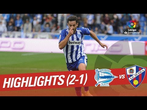 Resumen de Deportivo Alavรฉs vs SD Huesca (2-1)