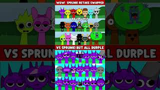 Retake Sprunki Roles Swap - Cool Transformation Vs Sprunki But All Durple