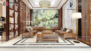 Tranh Đá Tự Nhiên H33 Rộng 2,92M Cao 2,01M