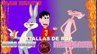 Bugs Bunny Vs. Pantera Rosa - Batallas de Rap (por GOKUTROLL15 / FIYER RAP) - JAAM Reacts