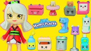Shopkins Cicibiciler Happy Places - Mutlu Evim Eşyalar | Evcilik TV Yeni Oyuncak Videoları