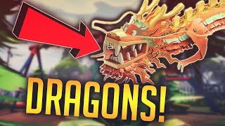 DRAGONS IN FORTNITE BATTLE ROYALE?? - Fortnite Battle Royale WTF & Funny Moments Episode. 95