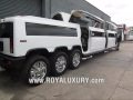 Triple Axle H2 Hummer JET DOOR limo limousine - www.ROYALUXURY.com