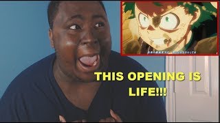 My Hero academia Season 3 Opening REACTION!!!