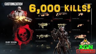 Gears Of War 4 Ruby Scion Challenge Completed And Character Awarded