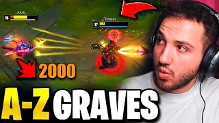 Böyle Outplay Yok Burda Nasil Yaşayabi̇ldi̇m??? A-Z Bölüm 36 Graves Creed Lol