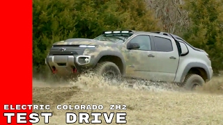 Electric Chevy Colorado ZH2 Fuel Cell Off Road Test Drive