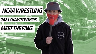 MEET THE FANS AT THE 2021 NCAA WRESTLING CHAMPIONSHIPS | STALEMATES EDITION | ST. LOUIS
