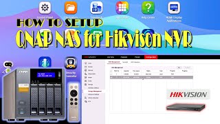 How To Setup Your Qnap Nas As A Storage For Your Hikvision Nvr Ip Camera Recorder Ozzysero