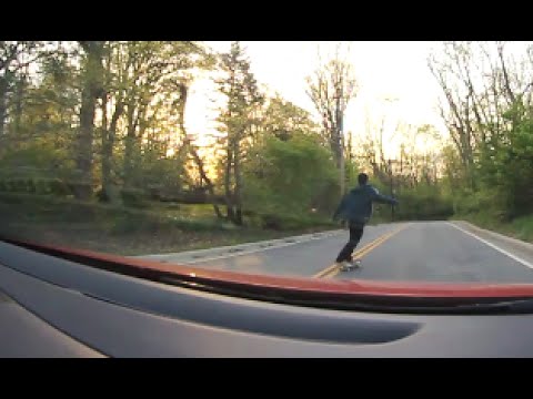 Skater Gets Road Rash Caught On Film!