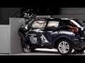 2014 Nissan Juke small overlap IIHS crash test
