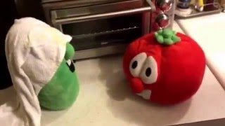 Veggietales Rack Shack & Benny Opening Countertop In Real Life