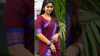 Deep Maroon Saree With Royal Blue & D Border Traditional South Indian Elegance Desi Sarees