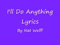I'll Do Anything Lyrics video