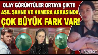 Serenay Sarıkaya ve Kıvanç Tatlıtuğ'un ateşli kamera arkası görüntüler ortaya çı