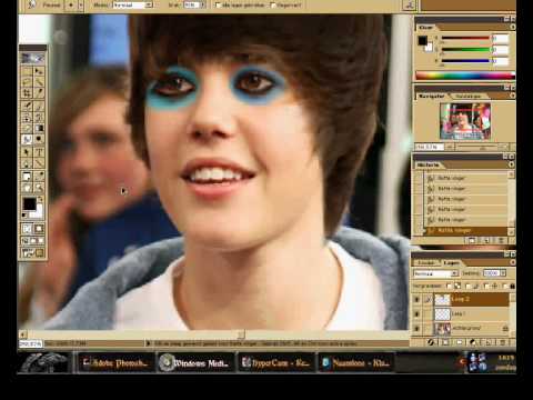 Emo Justin Bieber, Speedpaint. Emo Justin Bieber, Speedpaint