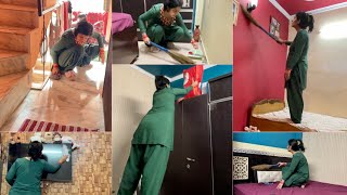 60 Minutes Only And Full House Clean Indian Housewife Morning Cleaning Routine
