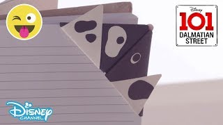 101 Dalmatian Street Diy Craft - Bookmark Disney Channel Uk