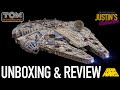 Star Wars Millennium Falcon 1:1 Filming Miniature Replica STK Workshop Unboxing & Review
