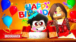 Aybüke Doğum Günümü Mahvetti̇ - Roblox Brookhaven