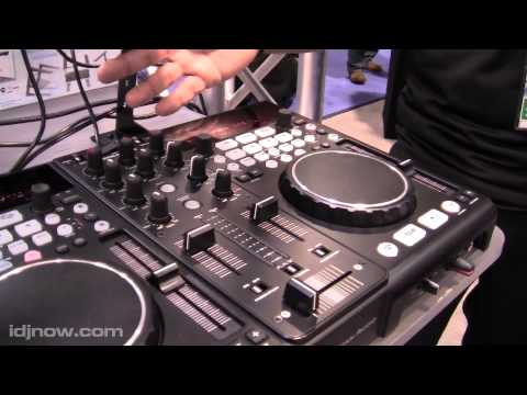 AMERICAN AUDIO VERSADECK 2 DECK MIDI CONTROLLER USB PLAYER AT NAMM 2011 WITH I DJ NOW