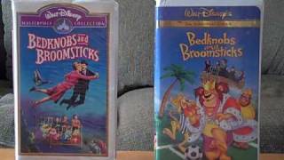 2 Different Vhs Versions Of Bedknobs And Broomsticks