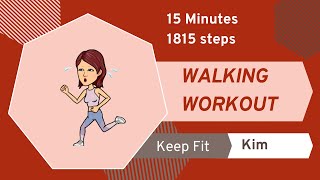 15 minute 1975 step Walking Workout with Kim