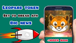 Leopard Token Update Leopard To New All Time High Leopard Wallet To Be Launched Soon