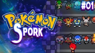 Pokemon Spork Part 1 - ALL THESE STARTER POKEMON Pokemon Fan Game Gameplay Walkthrough
