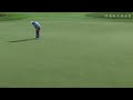 Daniel Summerhays converts a 34-foot putt for birdie at The Greenbrier
