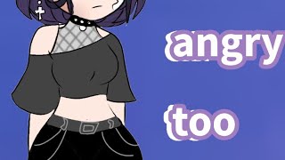 Angry Too Gacha Club Bysty Black