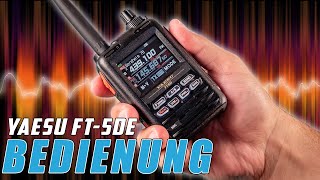 Yaesu Ft-5De Bedienung Des Handfunkgerätes