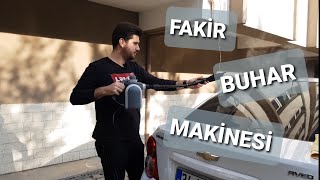 Buhar Maki̇nesi̇ Koltuk Ve Cam Temi̇zli̇ği̇ Müthi̇ş Temi̇zli̇k Gücü