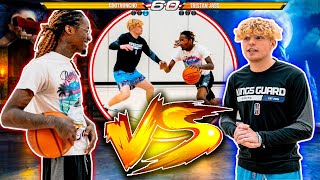 Hooper Vs Rapper 1V1 Basketball Gone Wrong