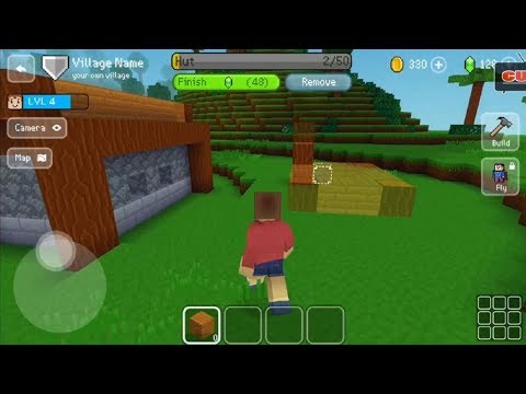 Trò chơi Block Craft 3D game sinh tồn xây nhà gỗ giống minecraft