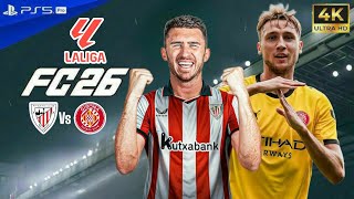Fc 26 Athletic Club Vs Girona Laliga 2025 Full Match Highlights Ft. Iñaki Williams, Laporte Ps5