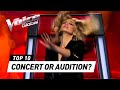 Talent turning their Blind Auditions into CONCERTS on The Voice