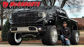 Big, Bad, & Luxurious 2025 Gmc Denali Ultimate 1500, Mcgaughys Lift Kit & 26X14 Kg1 Forged Wheels
